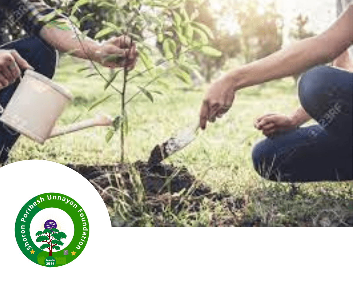 SHORON PORIBESH UNNAYAN FOUNDATION is a community Based non-profit, non-government and development organization committed to maintain ecological balance and create harmony between humans and nature. Ngo working for environment protection was Registered as an NGO from the NGO Affairs Bureau, Government of Bangladesh.